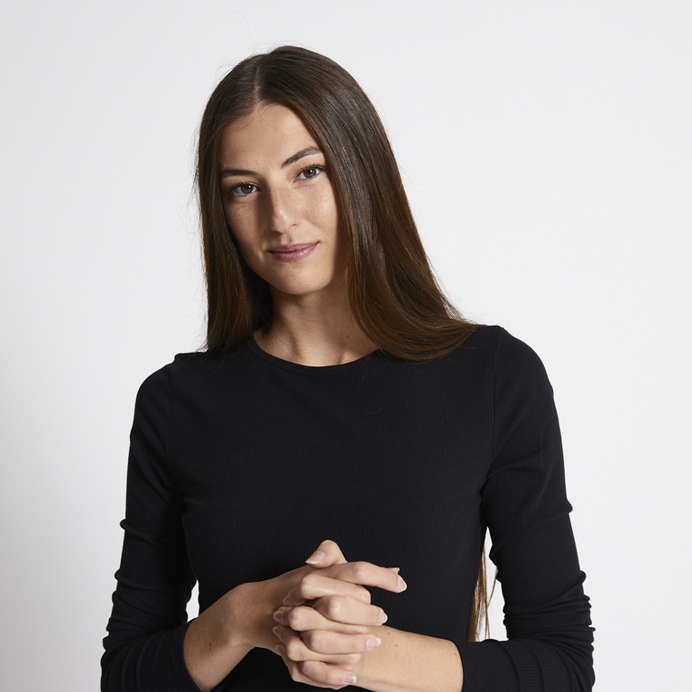 Geripptes Kleid "Alexis"